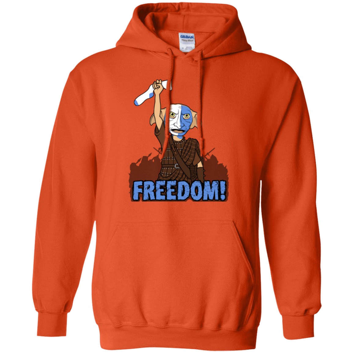 Sweatshirts Orange / Small Freedom Pullover Hoodie