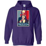 Sweatshirts Purple / S Freedom Pullover Hoodie