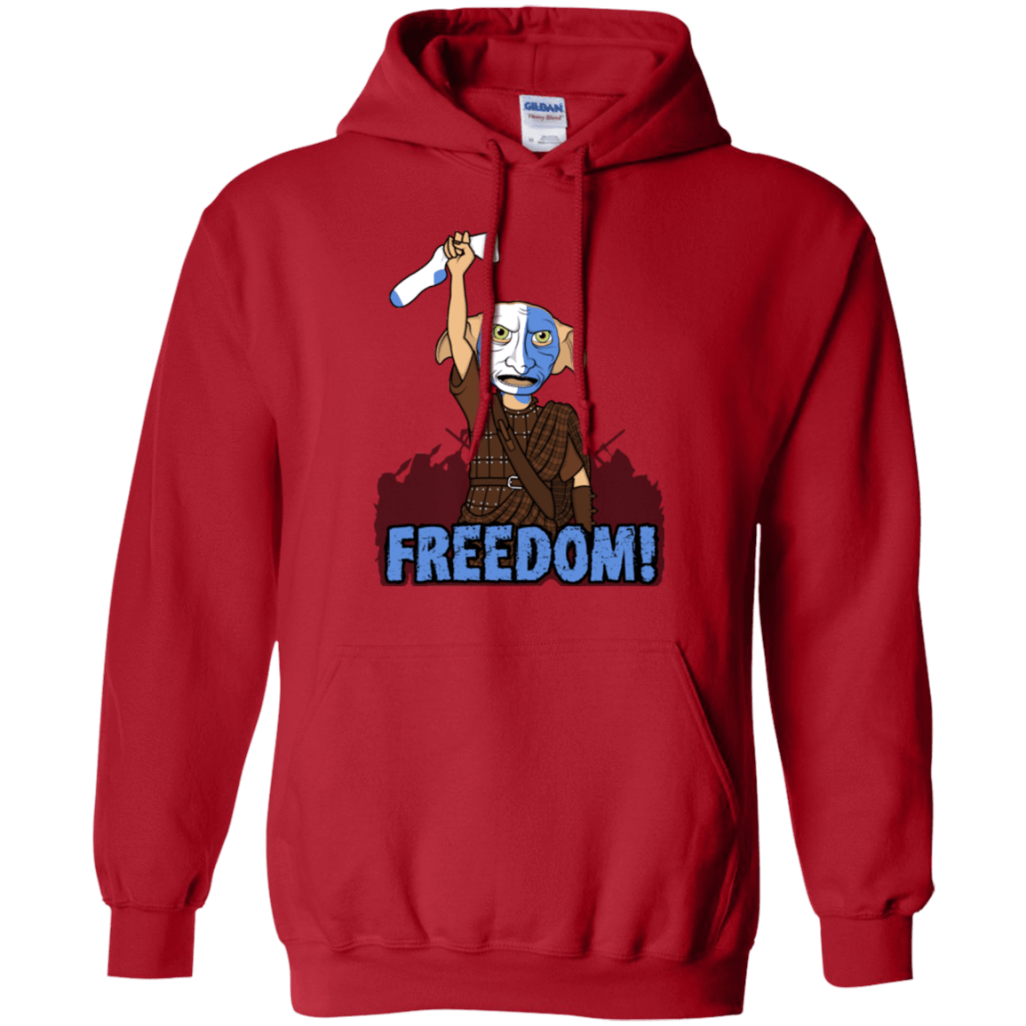 Sweatshirts Red / Small Freedom Pullover Hoodie