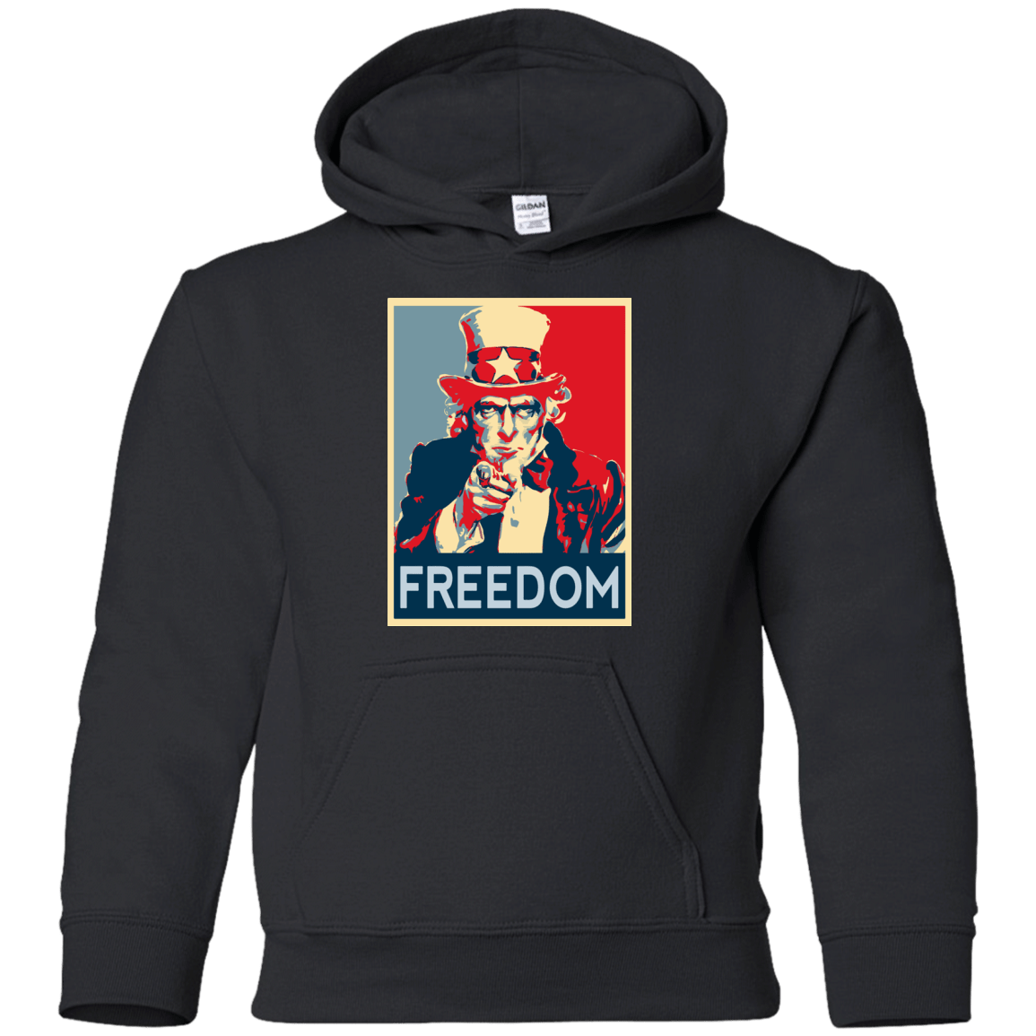 Sweatshirts Black / YS Freedom Youth Hoodie