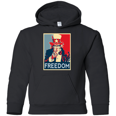 Sweatshirts Black / YS Freedom Youth Hoodie