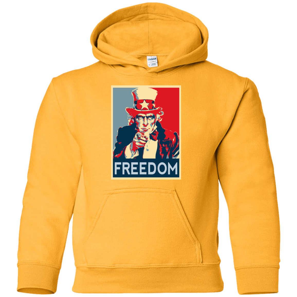 Sweatshirts Gold / YS Freedom Youth Hoodie