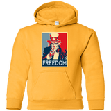 Sweatshirts Gold / YS Freedom Youth Hoodie