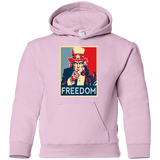 Sweatshirts Light Pink / YS Freedom Youth Hoodie