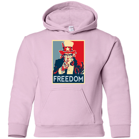 Sweatshirts Light Pink / YS Freedom Youth Hoodie