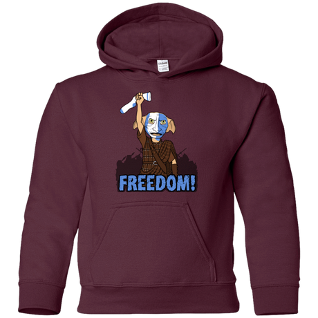 Sweatshirts Maroon / YS Freedom Youth Hoodie