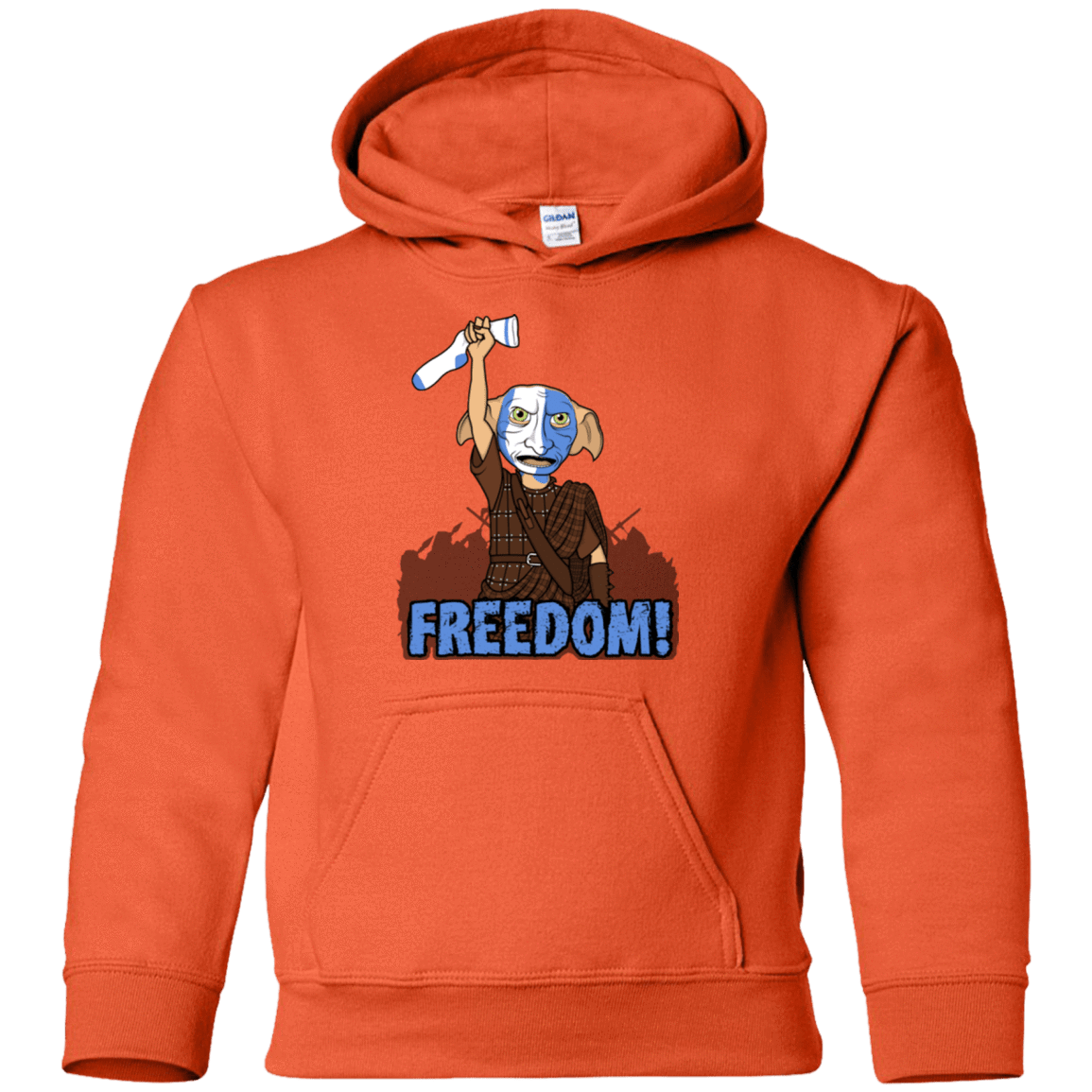 Sweatshirts Orange / YS Freedom Youth Hoodie