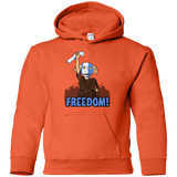 Sweatshirts Orange / YS Freedom Youth Hoodie