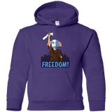 Sweatshirts Purple / YS Freedom Youth Hoodie