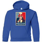 Sweatshirts Royal / YS Freedom Youth Hoodie