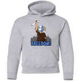 Sweatshirts Sport Grey / YS Freedom Youth Hoodie