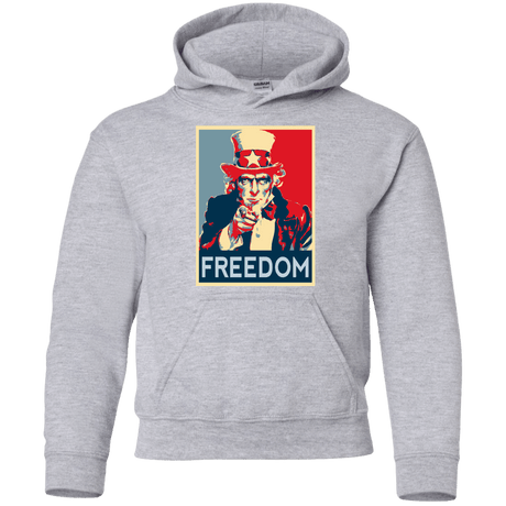 Sweatshirts Sport Grey / YS Freedom Youth Hoodie