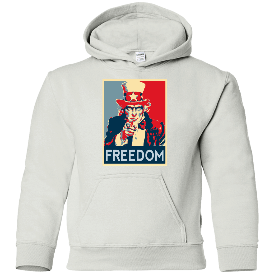 Sweatshirts White / YS Freedom Youth Hoodie