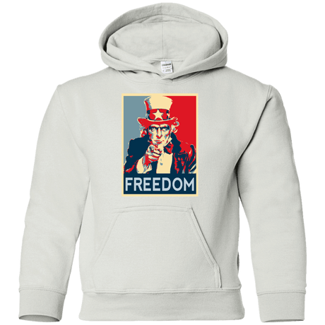 Sweatshirts White / YS Freedom Youth Hoodie