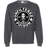 Sweatshirts Dark Heather / S Freshly Brewed Poison Crewneck Sweatshirt