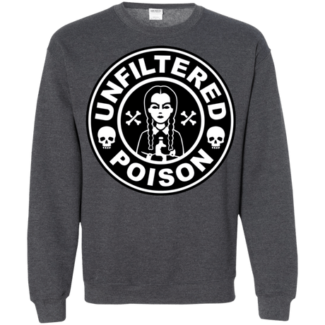 Sweatshirts Dark Heather / S Freshly Brewed Poison Crewneck Sweatshirt