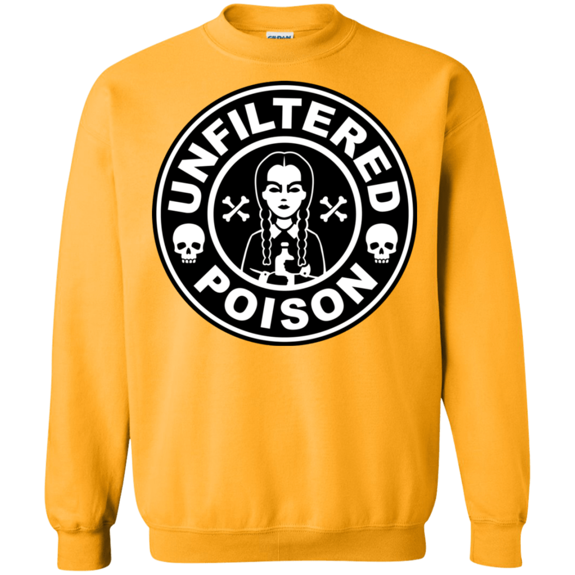 Sweatshirts Gold / S Freshly Brewed Poison Crewneck Sweatshirt