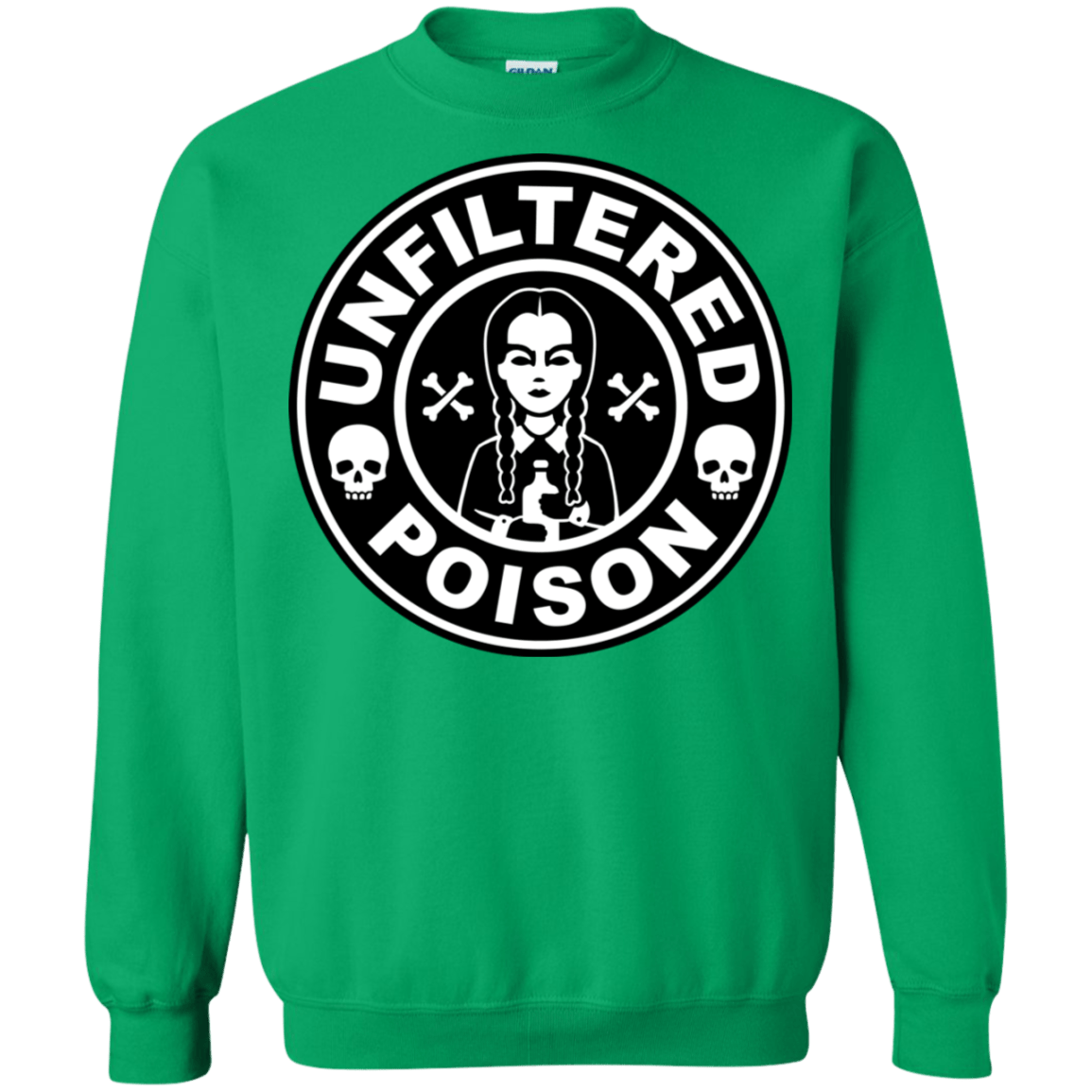 Sweatshirts Irish Green / S Freshly Brewed Poison Crewneck Sweatshirt