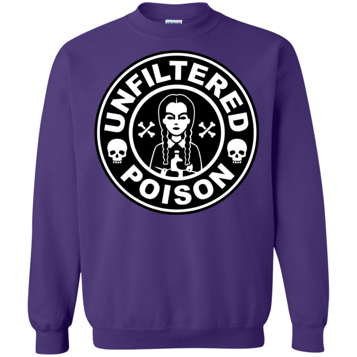 Sweatshirts Purple / S Freshly Brewed Poison Crewneck Sweatshirt