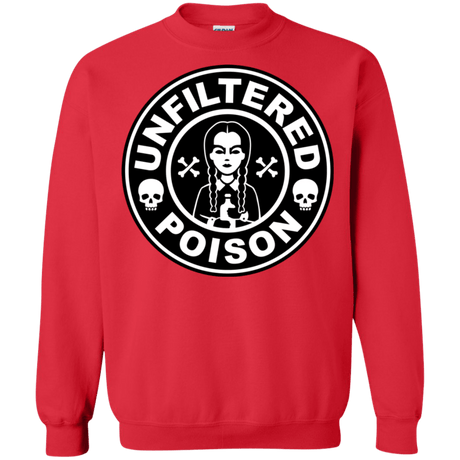 Sweatshirts Red / S Freshly Brewed Poison Crewneck Sweatshirt