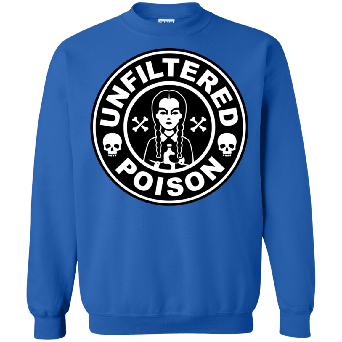 Sweatshirts Royal / S Freshly Brewed Poison Crewneck Sweatshirt