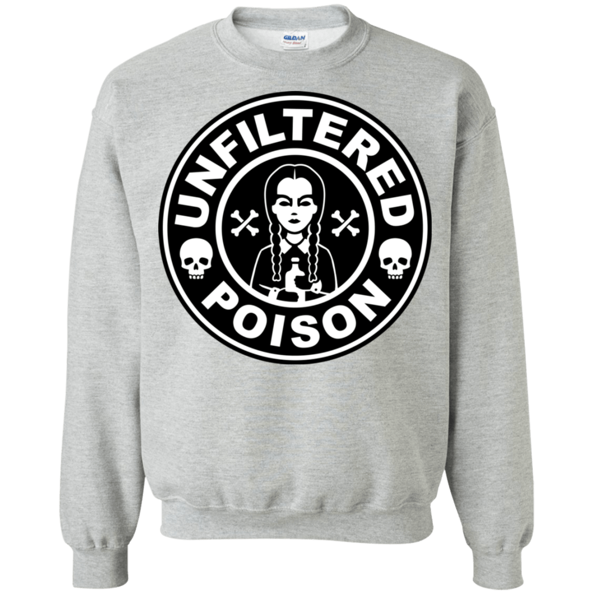 Sweatshirts Sport Grey / S Freshly Brewed Poison Crewneck Sweatshirt