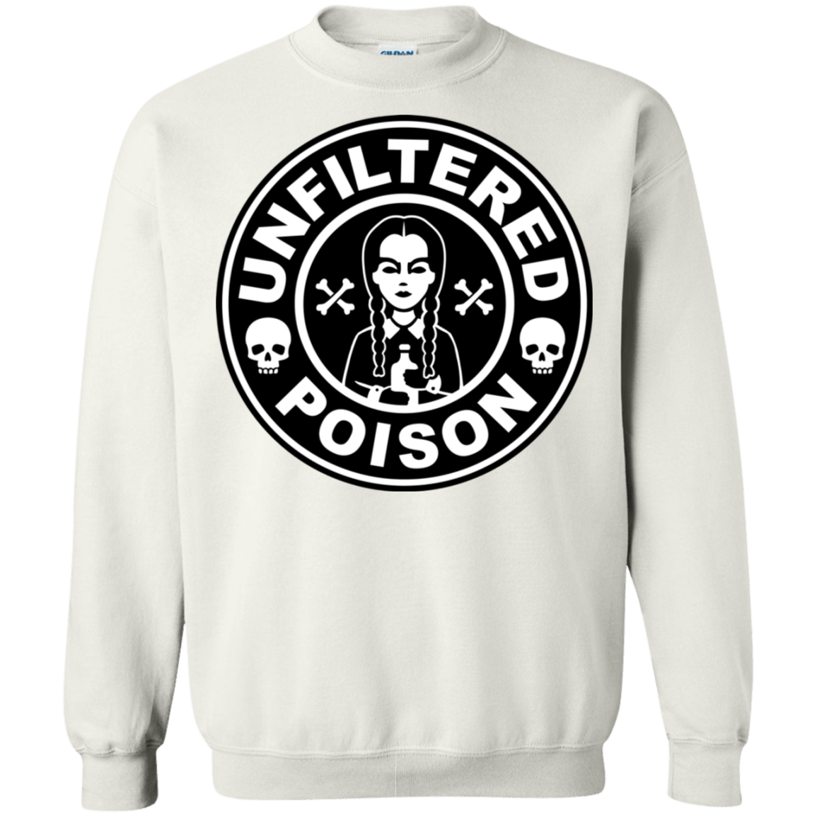 Sweatshirts White / S Freshly Brewed Poison Crewneck Sweatshirt