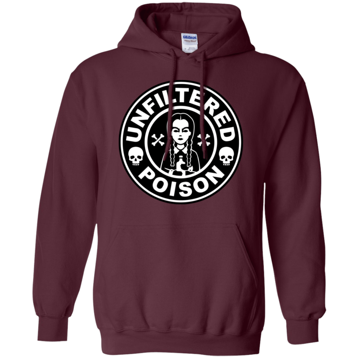 Sweatshirts Maroon / S Freshly Brewed Poison Pullover Hoodie
