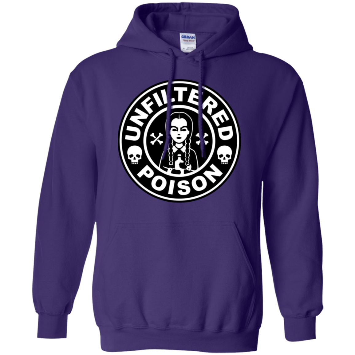 Sweatshirts Purple / S Freshly Brewed Poison Pullover Hoodie
