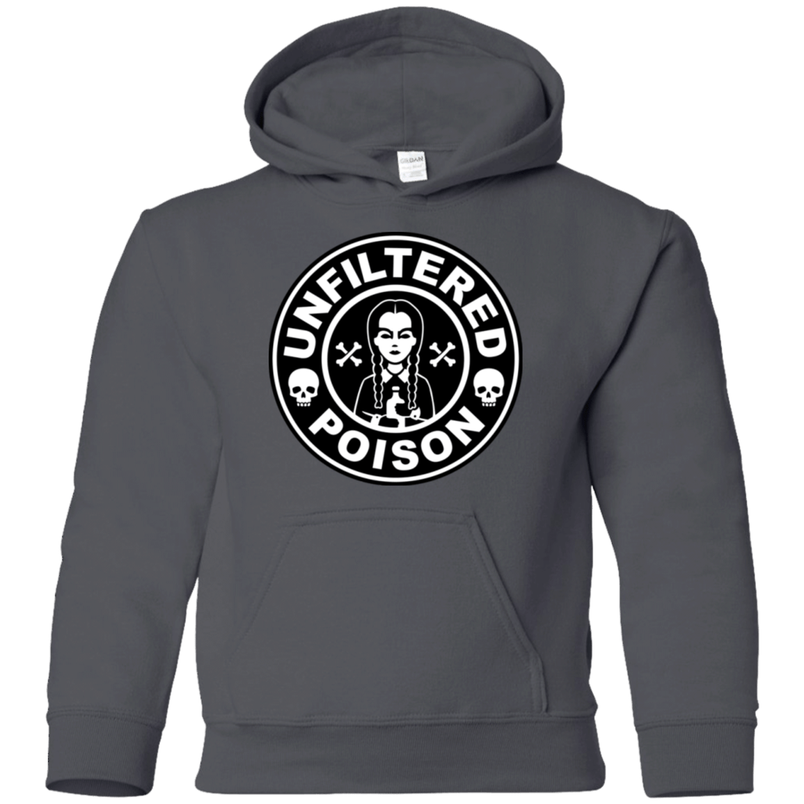 Sweatshirts Charcoal / YS Freshly Brewed Poison Youth Hoodie