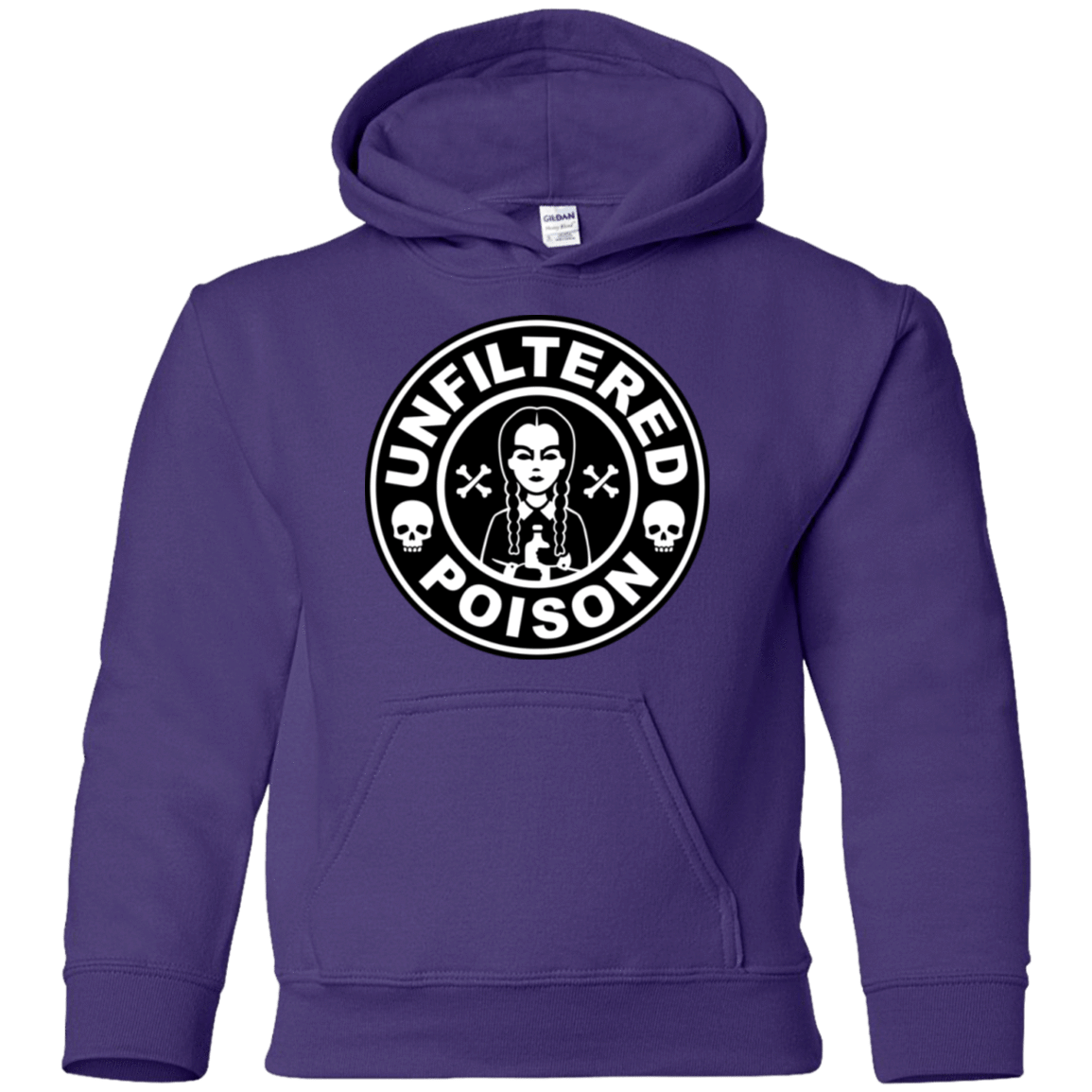 Sweatshirts Purple / YS Freshly Brewed Poison Youth Hoodie