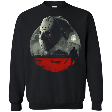 Sweatshirts Black / S Friday in Camp Blood Crewneck Sweatshirt