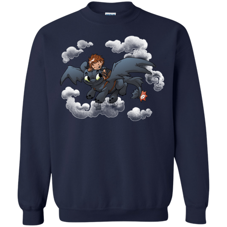 Sweatshirts Navy / Small Friendly Flight Crewneck Sweatshirt