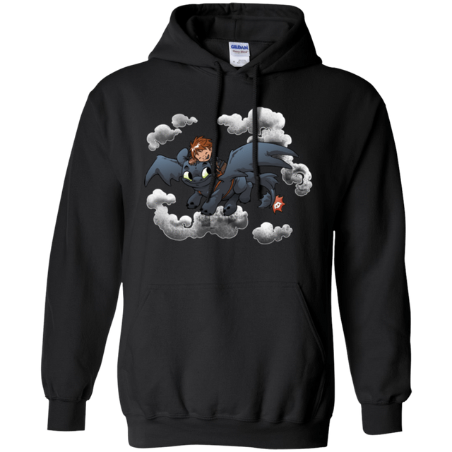 Sweatshirts Black / Small Friendly Flight Pullover Hoodie