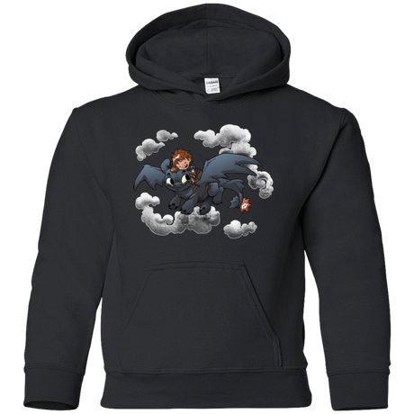 Sweatshirts Black / YS Friendly Flight Youth Hoodie