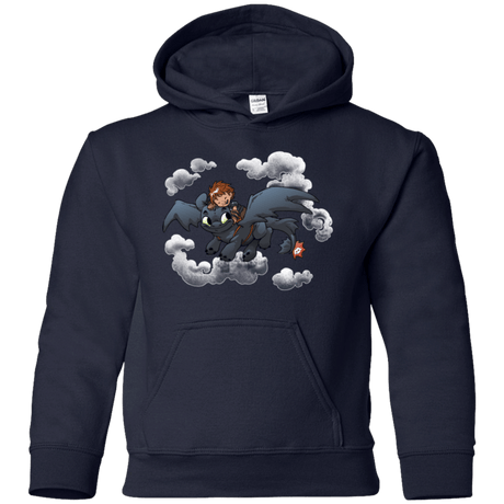 Sweatshirts Navy / YS Friendly Flight Youth Hoodie