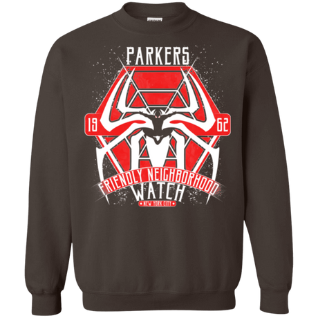 Sweatshirts Dark Chocolate / Small Friendly Neighborhood Watch Crewneck Sweatshirt