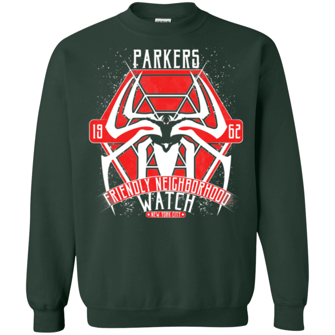 Sweatshirts Forest Green / Small Friendly Neighborhood Watch Crewneck Sweatshirt