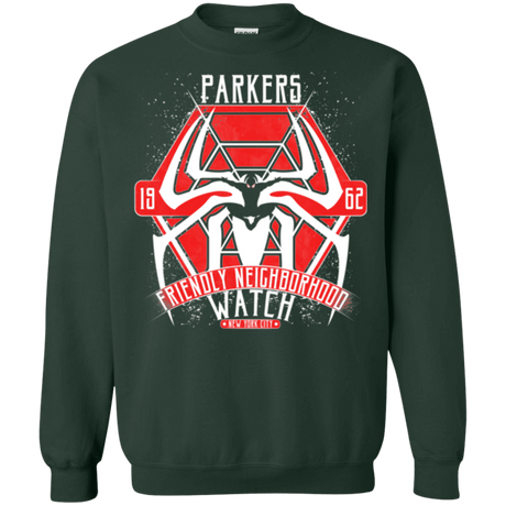 Sweatshirts Forest Green / Small Friendly Neighborhood Watch Crewneck Sweatshirt