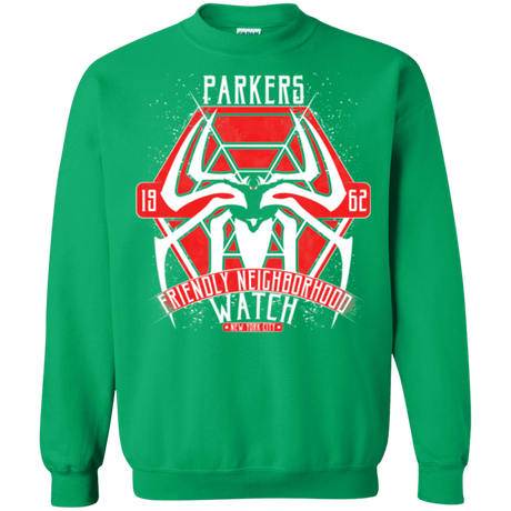 Sweatshirts Irish Green / Small Friendly Neighborhood Watch Crewneck Sweatshirt