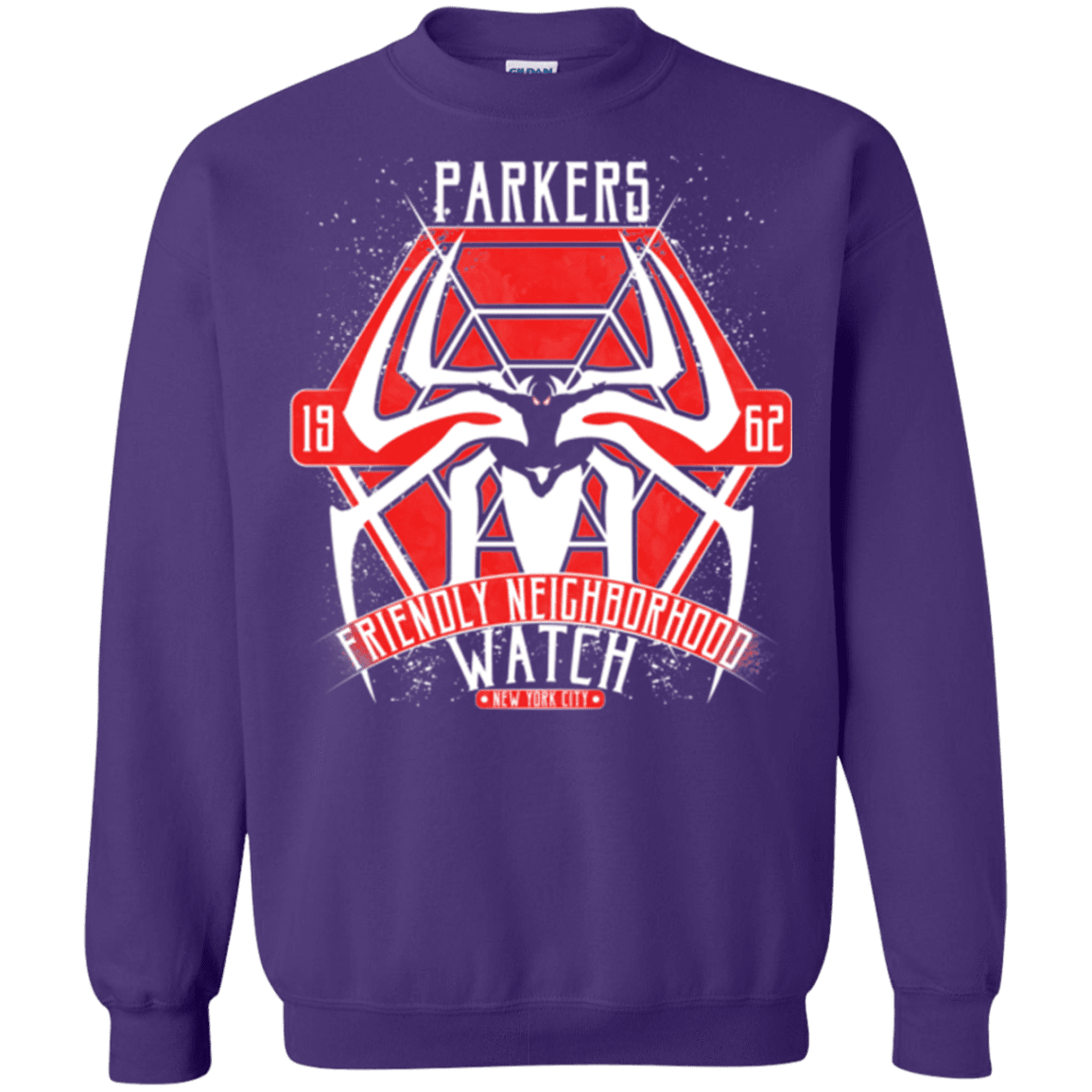 Sweatshirts Purple / Small Friendly Neighborhood Watch Crewneck Sweatshirt