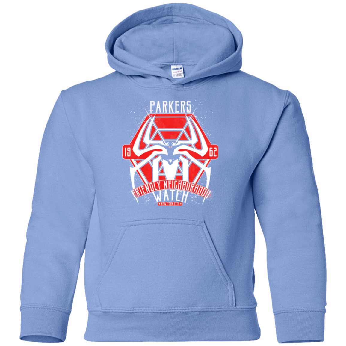 Sweatshirts Carolina Blue / YS Friendly Neighborhood Watch Youth Hoodie