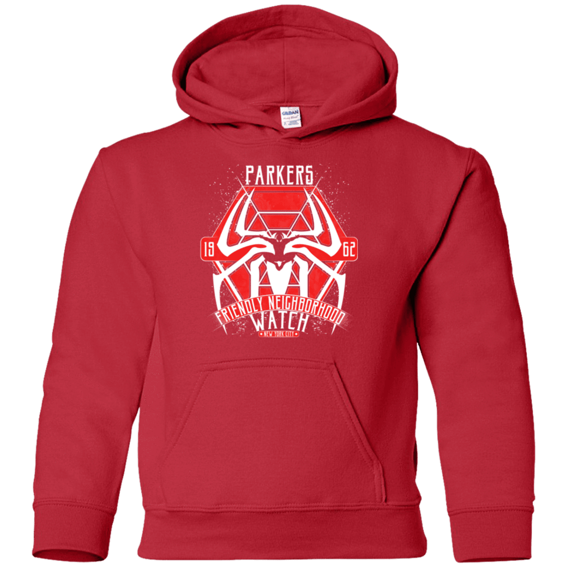 Sweatshirts Red / YS Friendly Neighborhood Watch Youth Hoodie