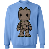 Sweatshirts Carolina Blue / Small Friendly Tree Crewneck Sweatshirt