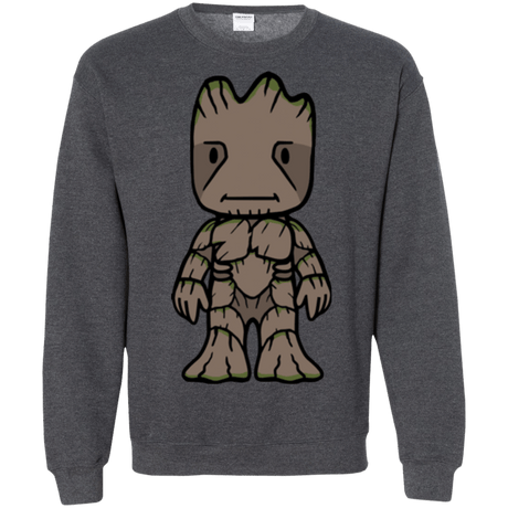 Sweatshirts Dark Heather / Small Friendly Tree Crewneck Sweatshirt
