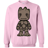 Sweatshirts Light Pink / Small Friendly Tree Crewneck Sweatshirt
