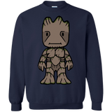 Sweatshirts Navy / Small Friendly Tree Crewneck Sweatshirt