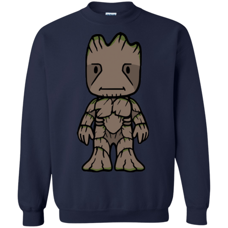 Sweatshirts Navy / Small Friendly Tree Crewneck Sweatshirt