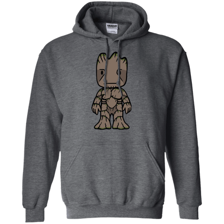 Sweatshirts Dark Heather / Small Friendly Tree Pullover Hoodie