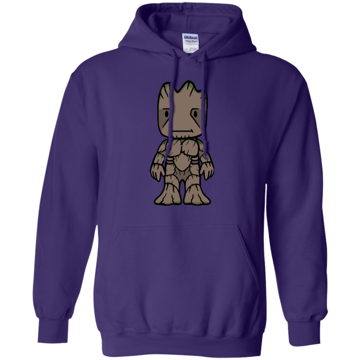 Sweatshirts Purple / Small Friendly Tree Pullover Hoodie